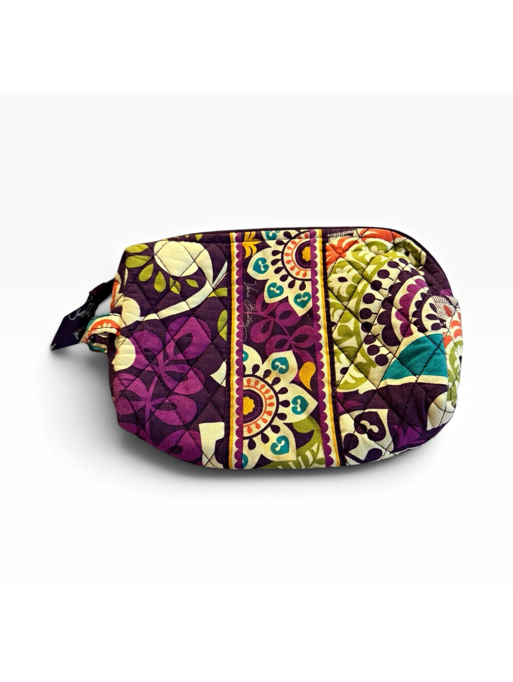 Vera Bradley Purple Punch Retired Pattern Cosmetic Makeup Bag